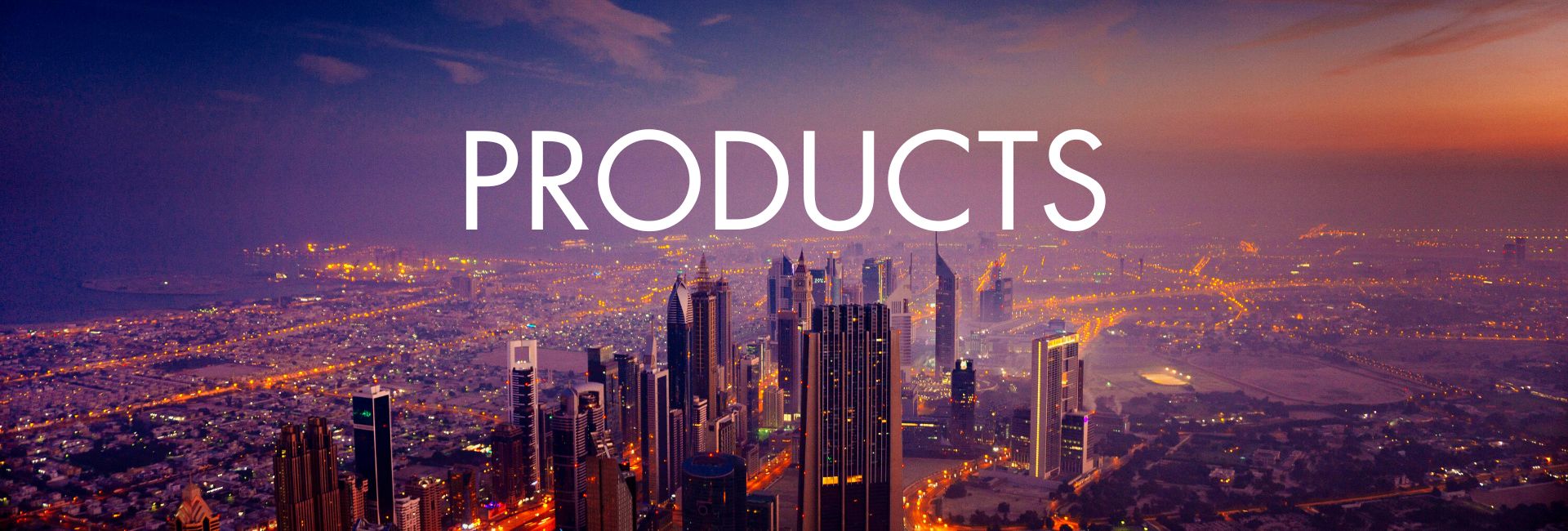 Products Banner Image